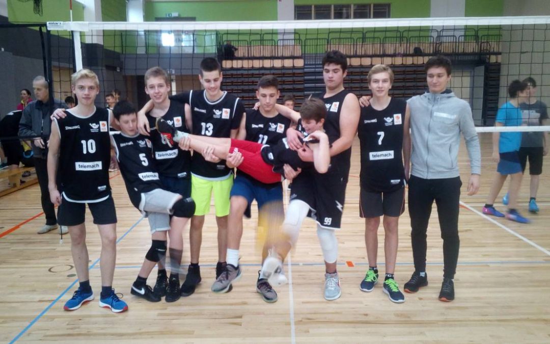 Finalno tekmovanje v odbojki za starejše dečke