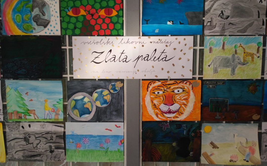 Vsešolski likovni natečaj Zlata paleta